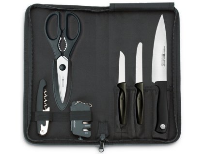 cestovni sada kuchynskych nozu silverpoint traveler set wusthof solingen 9789 3