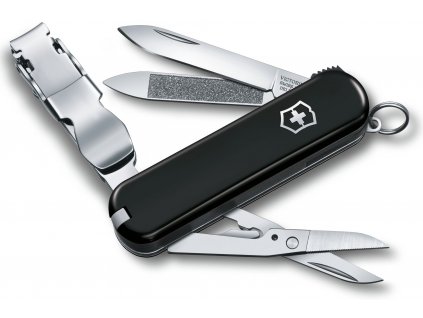 kapesni zaviraci manikurni nozik klicenka victorinox nailclip 580 65 mm 0.6463.3 cerny