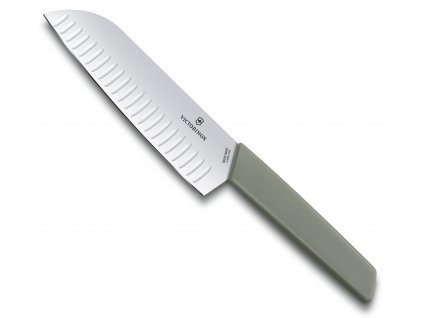 japonsky kucharsky nuz santoku victorinox swiss modern 17 cm 6.9056.17K6B olivovy