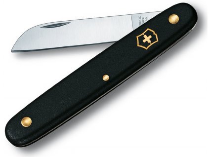 zahradnicky zaviraci kapesni nuz victorinox 3.9050.3 cerny