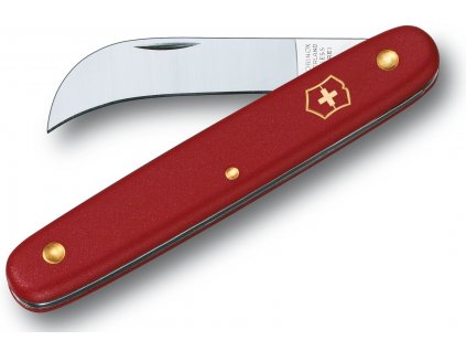 zahradnicky zaviraci prorezavaci nuz victorinox cerveny 3.9060