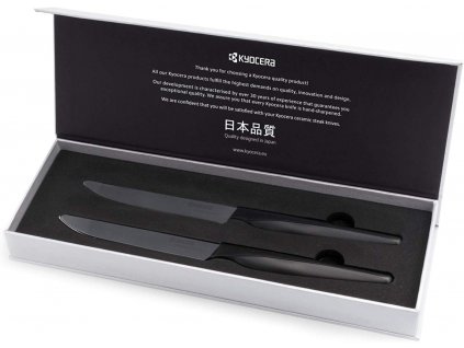 sada cernych steakovych nozu na steak keramickych kyocera sk 2pc bk bk eu