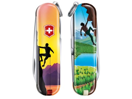 svycarsky kapesni zaviraci nuz klicenka victorinox classic le 2020 limitovana edice climb high 0.6223.L2004