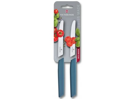 sada 2 ks nuz na rajcata swiss modern modra victorinox steak nuz kvalitni noze