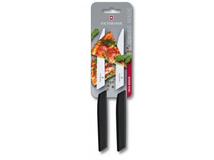 sada 2 ks nuz na steak swiss modern cerna victorinox steak nuz kvalitni noze