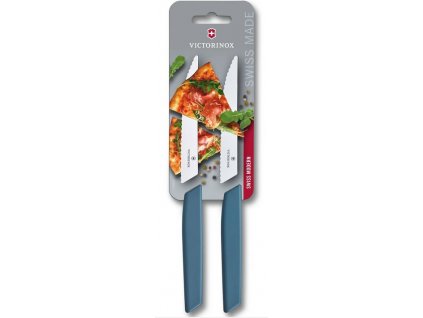 sada 2 ks nuz na steak swiss modern modra victorinox steak nuz kvalitni noze