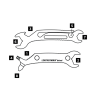 KAPESNI nastroj skateboard leatherman grind 3