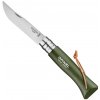 kapesni zaviraci nuz opinel n°08 inox trekking 8,5 cm khaki 001703