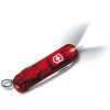 kapesni mini nuz klicenka victorinox signature lite 58 mm transparentni cerveny 1