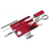 swisscard victorinox lite transparentni cervena 1