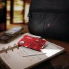 swisscard victorinox lite transparentni cervena 2