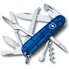 kapesni nuz victorinox huntsman 91 mm transparentni modry