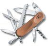 kapesni nuz victorinox evolution wood drevo 17 85 mm