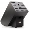 stojan na kuchynske noze wusthof solingen 12 ks cerny black ash drevo