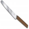nuz na pecivo victorinox swiss modern 22 cm drevena rukojet orech