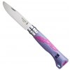 kapesni zaviraci nuz pro deti opinel outdoor junior n°07 8 cm purple fialovy ruzovy 002152