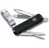 kapesni zaviraci manikurni nozik klicenka victorinox nailclip 580 65 mm 0.6463.3 cerny