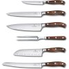 luxusni sada kuchynskych nozu v bloku 7 kusu drevo grand maitre victorinox kvalitno noze drevena rukojet 85