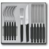 sada priboru 12 ks swiss modern cerna noze na steak victorinox kvalitni noze 3