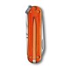 kapesni nuz klicenka victorinox 58 mm transparentni oranzovy fire opalkvalitni noze 6