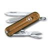 kapesni nuz klicenka victorinox 58 mm transparentni chocolate fudge hnedy kvalitni noze 3