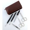 alpen manikura sada 6822 Brown kvalitni noze 3