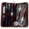 alpen manikura sada 6822 Brown kvalitni noze 2