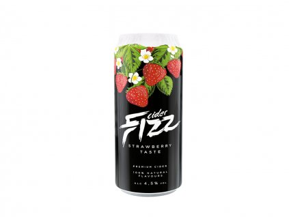 11163 fizz strawberry cider 0 5l plech