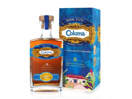 COLOMA 8y RUM 0,7l 40%