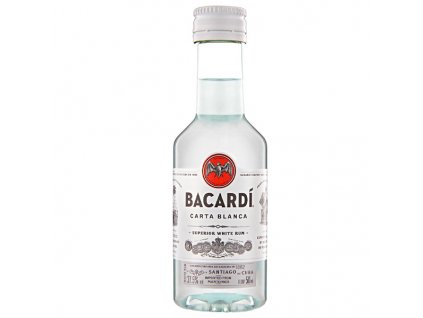 BACARDI Carta Blanca 0,05l 40% mini