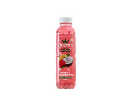 Queens Nata de Coco LemonRaspberry 0.5l front scaled