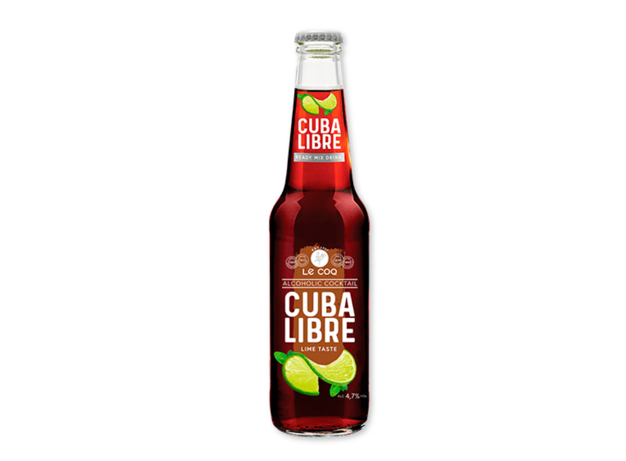 Le Coq Koktejl Cuba Libre 4,7% 330ml Vyberte balení: 1 ks - Le Coq Cuba Libre GB/CZ 4,7%