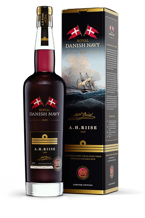 A. H. Riise Danish Navy 55% 0,7 l (karton)