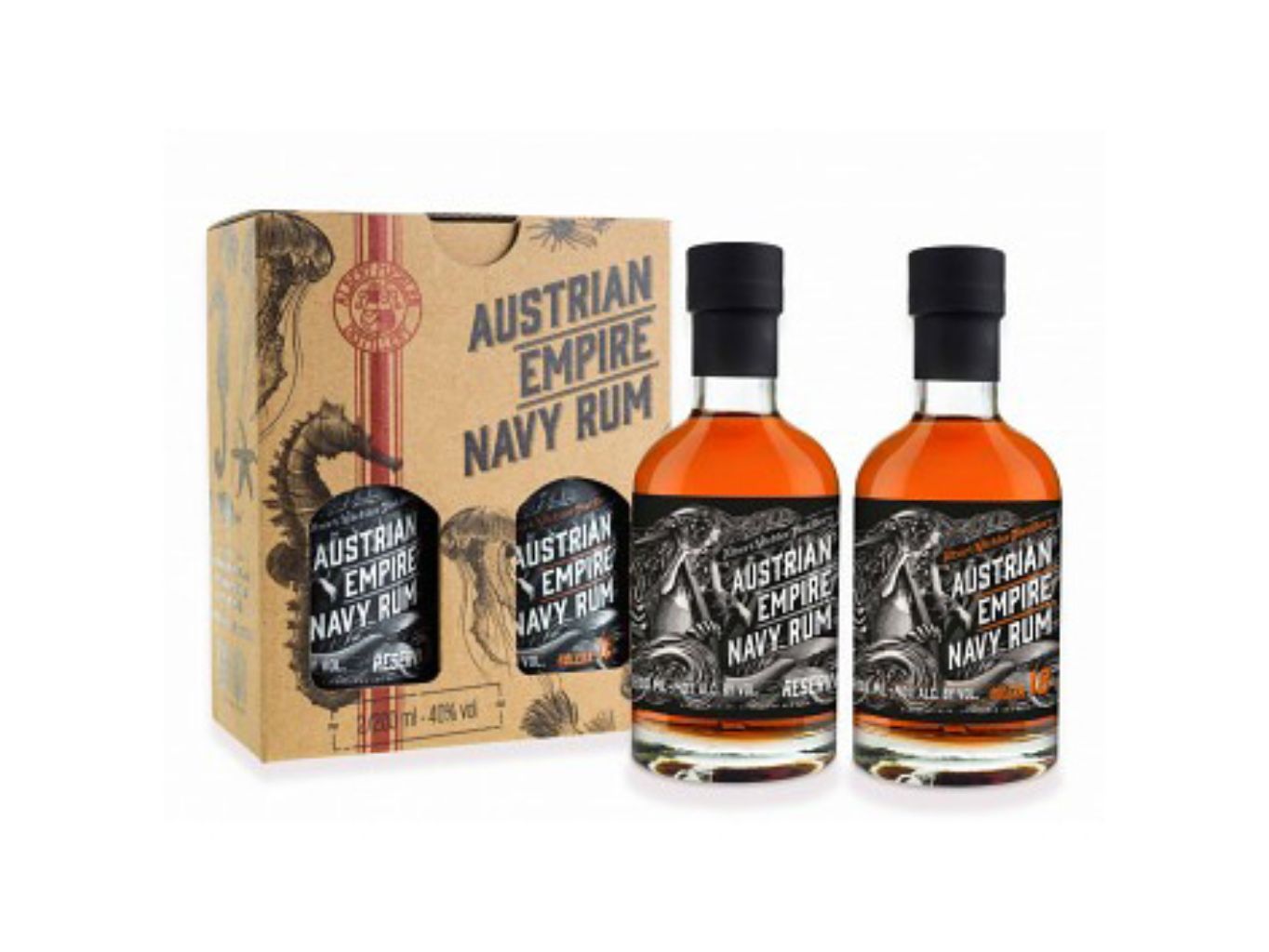 Albert Michler Distillery AUSTRIAN EMPIRE SET 2 x 0,2l 40%