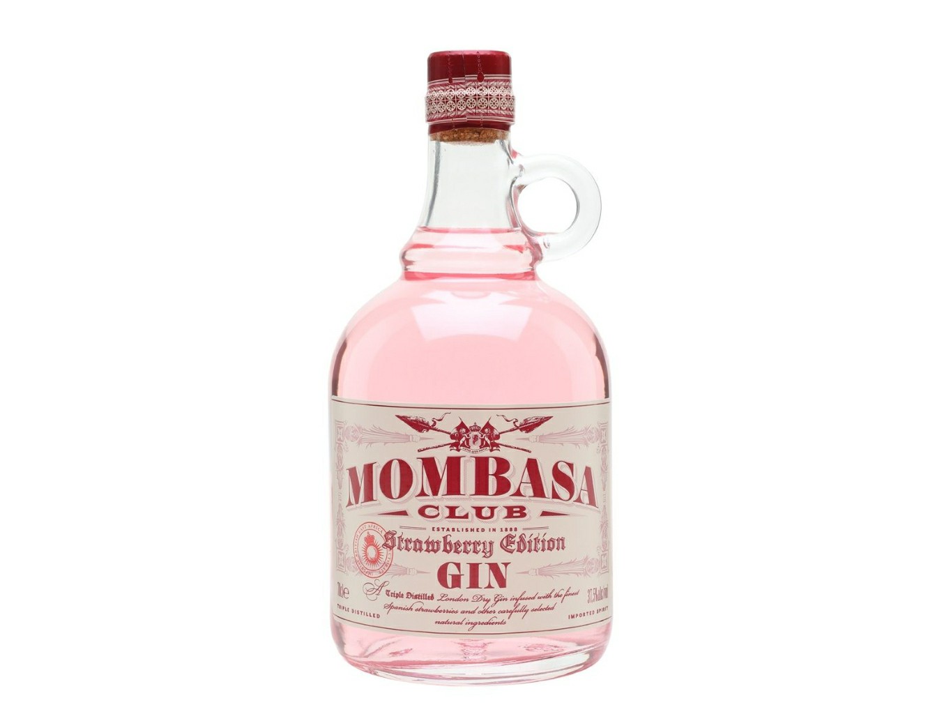 Mombasa Club Strawberry Gin 0,7l 37,5%