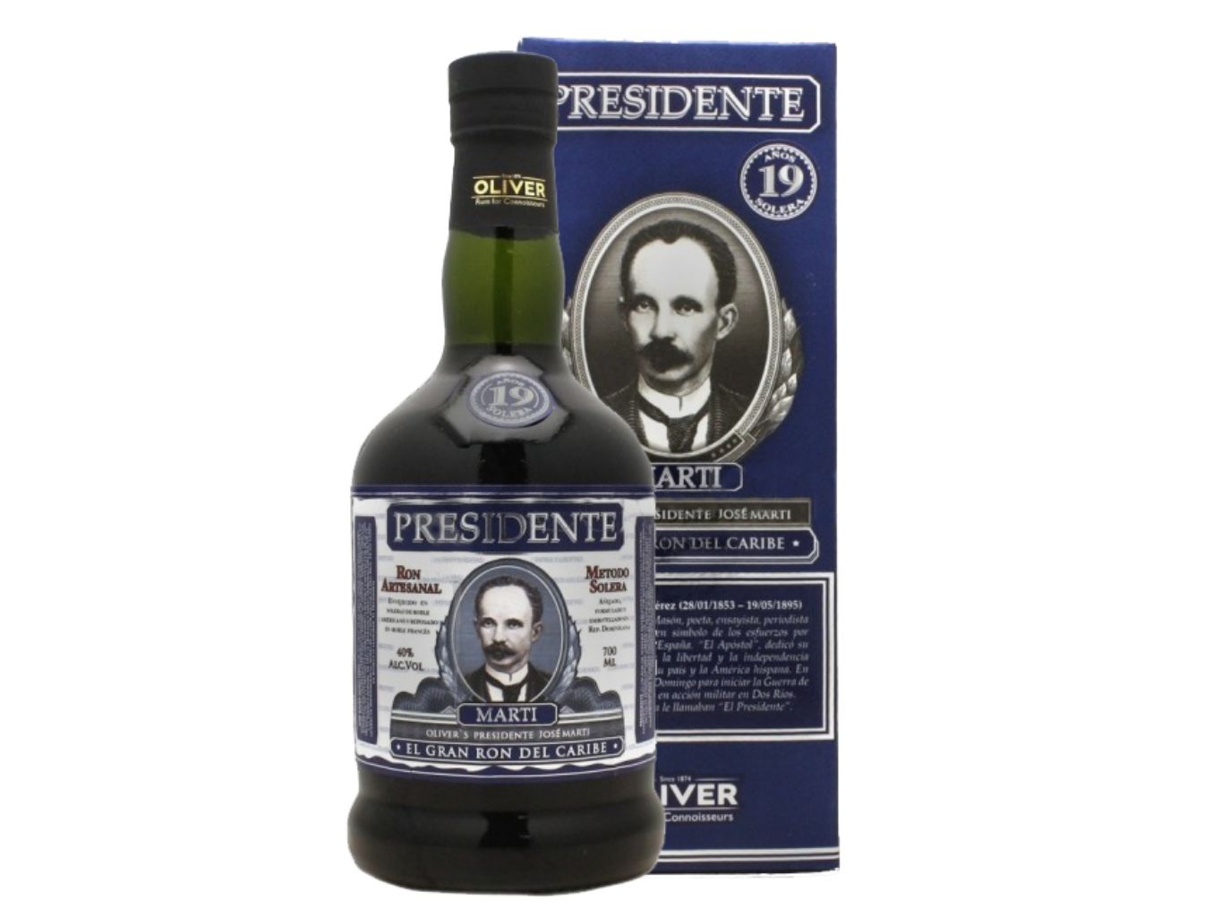Presidente 19 anos Solera 40% 0,7l (Karton)
