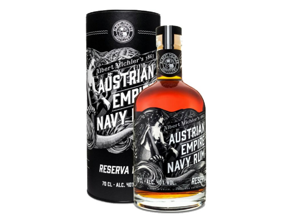 Albert Michler Distillery AUSTRIAN EMPIRE RESERVA + tuba 0,7l 40%