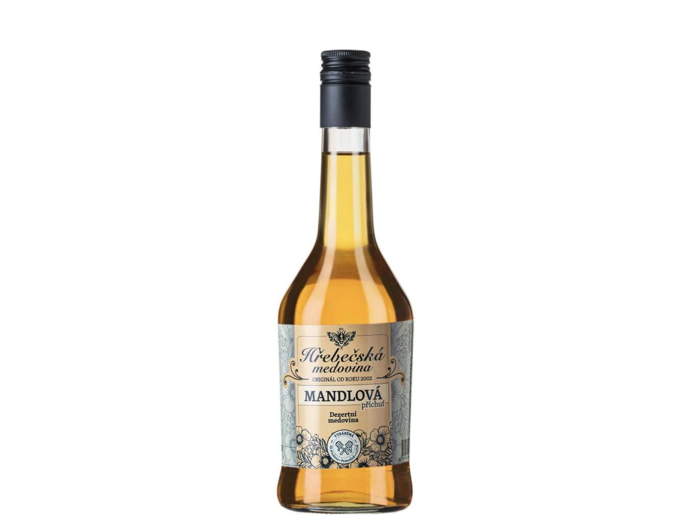 Hřebečská medovina Medovina Mandlová 0,5l 12%