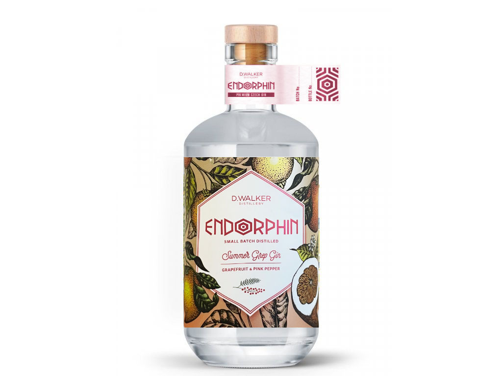 ENDORPHIN SUMMER GREP GIN 0,5l 43%
