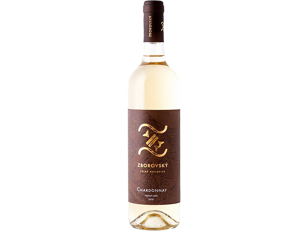 Zborovský CHARDONNAY 2021 - POZDNÍ SBĚR