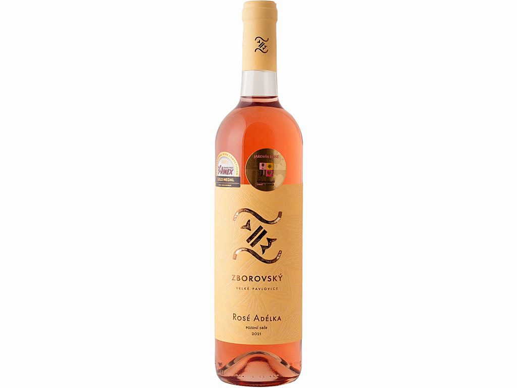 Zborovský ROSÉ ADÉLKA 2021 - POZDNÍ SBĚR