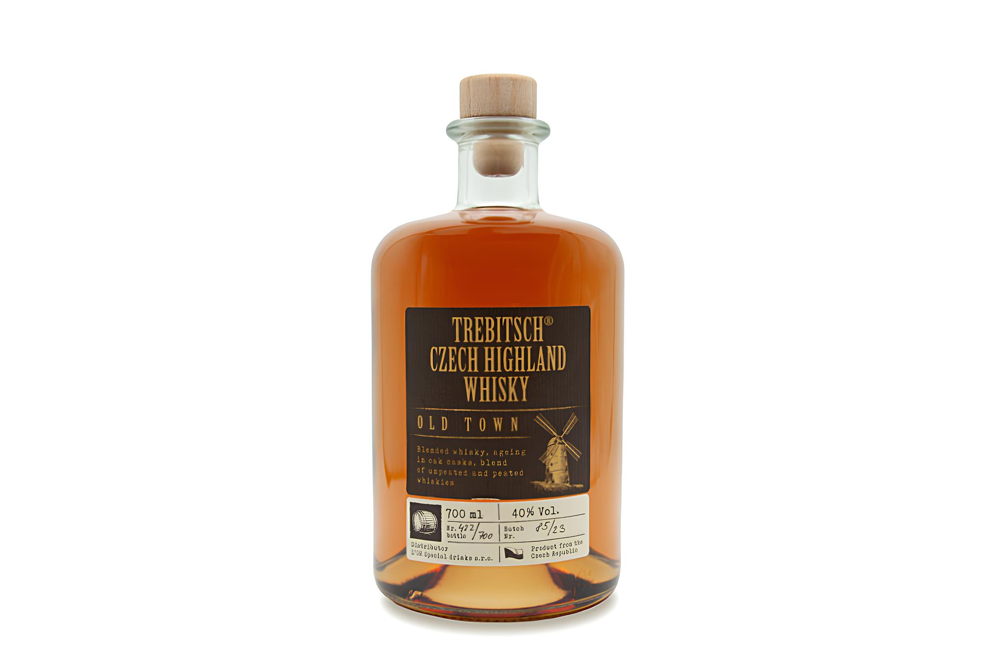 TREBITSCH CZECH OLD TOWN WHISKY 40% 0.7l