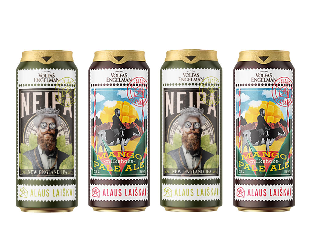 Piva Volfas Engelman - dárková sada 4ks piv