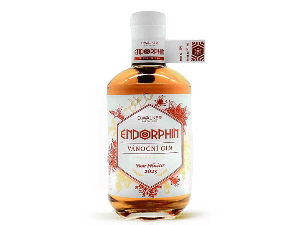 ENDORPHIN VÁNOČNÍ GIN 2024 - 43% 0,5l