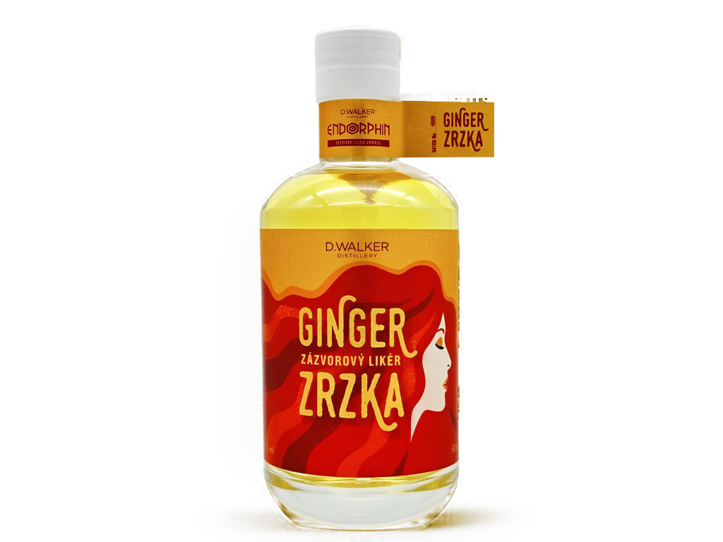 ENDORPHIN ZRZKA - Zázvorový likér 0,5l 35%