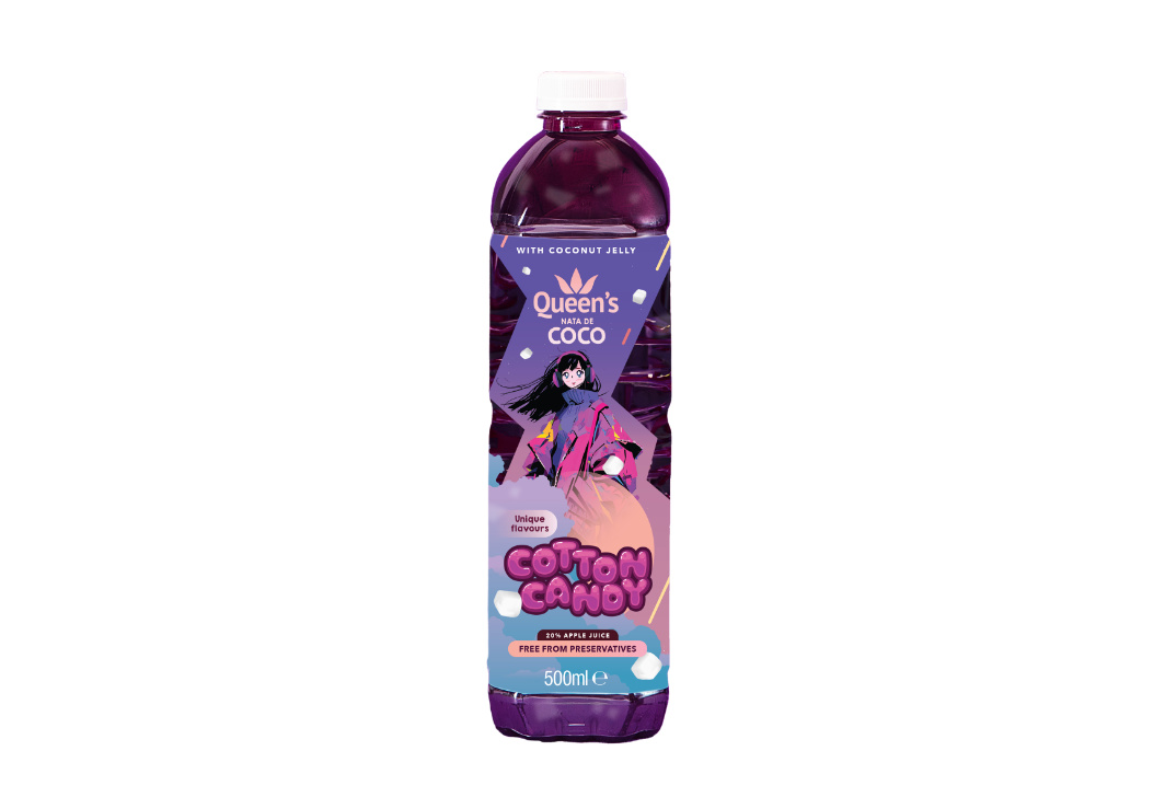 Queen´s nata de COCO Cotton Candy 500ml