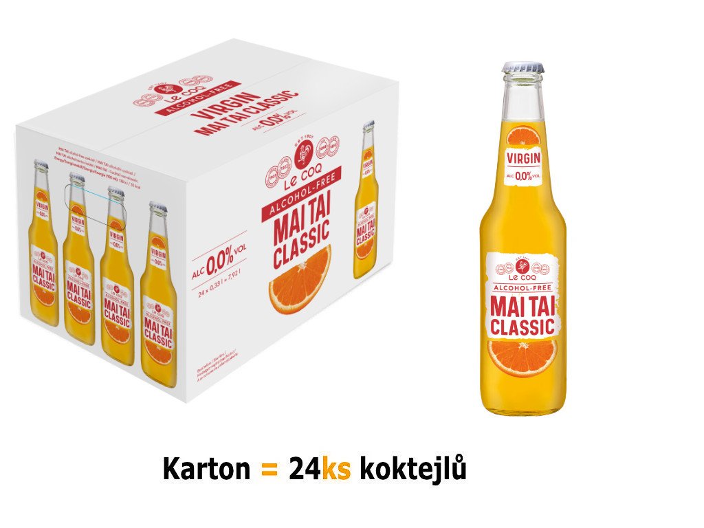Le Coq Virgin Mai Tai 24×0,33 l | Nealko koktejl pro každou akci