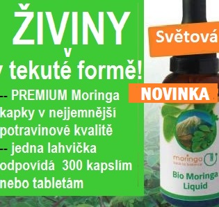 Moringa tekutá vystraší klíšťata