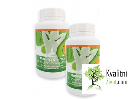 BIO Moringa z TENERIFE + probiotikum Bacillus subtilis DSM 21097, kapsle 180 ks  pro zdravá střeva