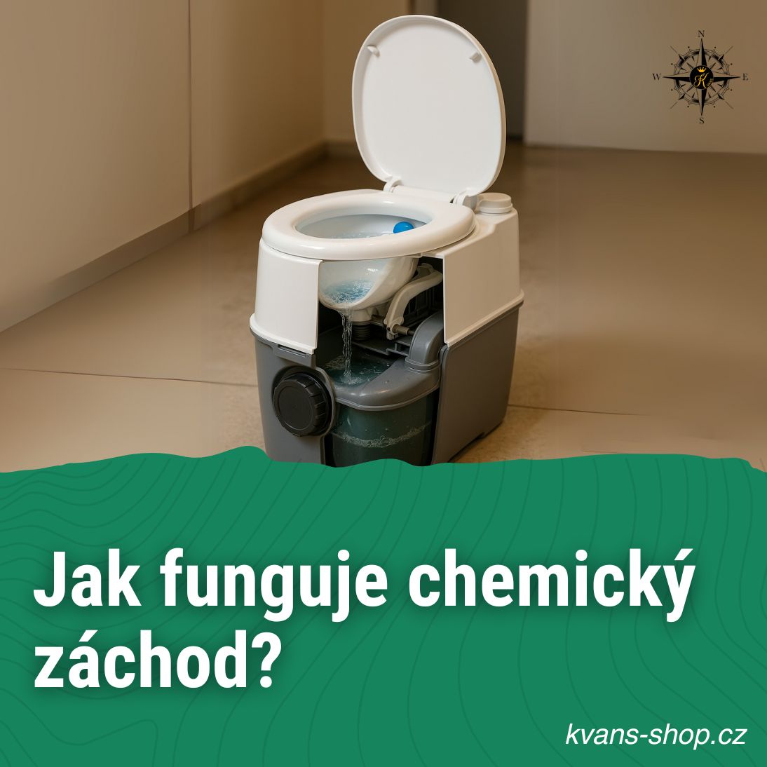 Jak funguje chemický záchod?